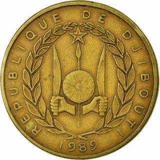 [ 675312] Coin,  Djibouti,  500 Francs,  1989,  Paris,  Vf (30 - 35),  Aluminum - Bronze