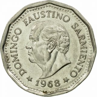 [ 442573] Coin,  Argentina,  25 Pesos,  1968,  Ef (40 - 45),  Nickel Clad Steel,  Km:63