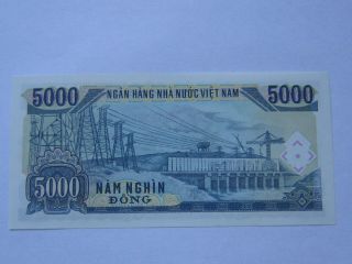 VIETNAM SPECIMEN 5000 DONG 1991 UNC 2