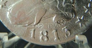Unique 1813 50c Capped Bust Half Dollar (strike Error)