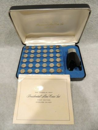 Presidential Mini - Coin Set First Edition Sterling Silver
