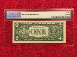 Fr 1900 - Fm Mule 1963 1 Dollar Federal Reserve Note (Atlanta) PMG 66EPQ 4