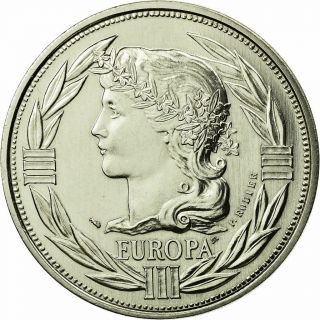 [ 710882] France,  Medal,  Ecu Europa,  Marianne,  1989,  MS (65 - 70),  Copper - nickel 2