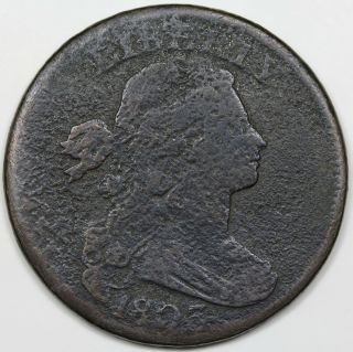 1803 Draped Bust Large Cent,  Small Date & Fraction,  F Detail