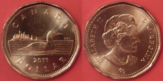 Brilliant Uncirculated 2011 Canada 1 Dollar From 