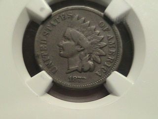 1872 1c Ngc F 15 Indian Head Cent,  Choice Fine,  Scarce,  Semi - Key Date Penny