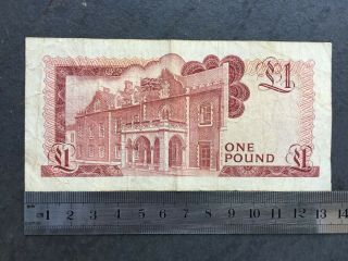 Gibraltar 1 Pound 10.  11.  1983 P 20c.  - VF,  All There 2