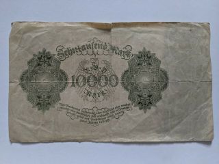 Reichsbanknote January 1922 - 10000 2
