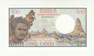 Djibouti 500 Francs 1979 Unc P36a