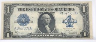 Au 1923 Large Note Silver Certificate 1 Dollar Bill - (d)