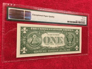 Fr 1900 - Cm Mule 1963 1 Dollar Federal Reserve Note (Philadelphia) PMG 66EPQ 6