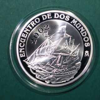 Spain - V Serie Ibero - American - Encuentro De Dos Mundos 2003 Silver