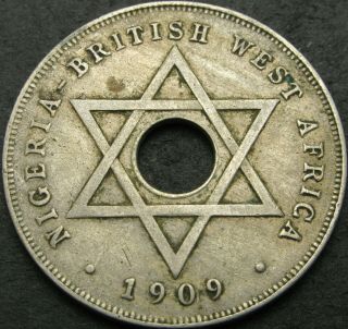 British West Africa 1 Penny 1909 - Edward Vii.  - Vf - 1912 ¤