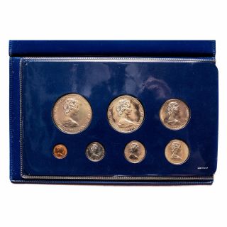 1980 Official Coinage of the British Virgin Islands 7 - Coin BU Specimen Set 2