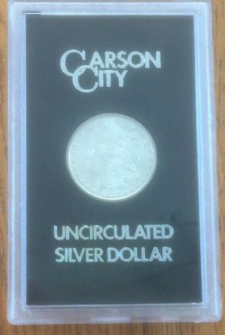 1883 Morgan Carson City Uncirculated Silver Dollar