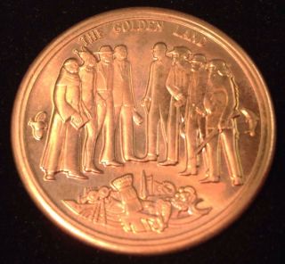 California Bicentennial 1769 - 1969 Grizzly Bear Bronze Medal 2