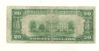 1928 Twenty Dollars note cleveland 2