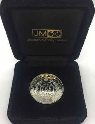 JM Issued 1981 Princess Diana Prince of Wales Sterling Silver Johnson Matthey 2
