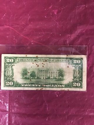 2 - 1928B Twenty Dollar Note. 4