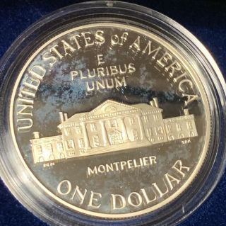 1993 Bill of Rights Commemorative Proof Silver Dollar & Cpa 3