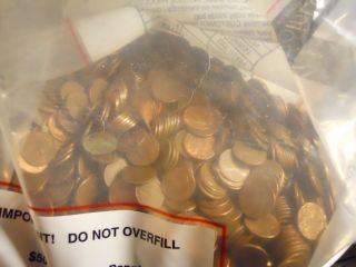 20 LBS Copper Bullion Pennies 1959 - 1982 US Cents by the Pound W/ Wheat Backs &. 3