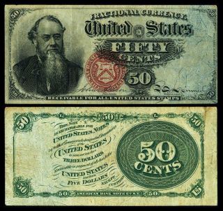 Fr.  1376 50¢ Fifth Issue Fractional Currency Xf