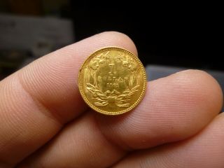 1861 $1 Gold Indian Princess One Dollar Coin