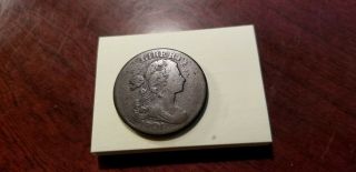 1801 Draped Bust Large Cent - 1/100 Over 1/000 Attractive