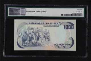 1972 Viet Nam South National Bank 1000 Dong Pick 34a PMG 65 EPQ Gem UNC 2