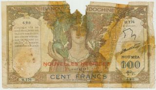 (s) 612231 - 148 Hebrides 1000 Francs Nd (1945),  P.  10a