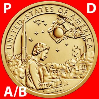 2019 Sacagawea Uncirculated Native American Dollar Set Of 4 (p & D - Type A & B)