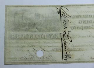 1840 $10 Ten Dollars The Philadelphia and Reading Railroad Company Obsolete Curr 5