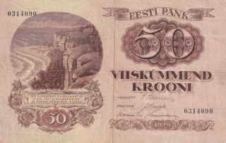 Estonia 50 Krooni 1929 Estland (b311)