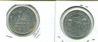 Union Pacific Railroad Cecil B De Milles Motion Picture Medal 564m