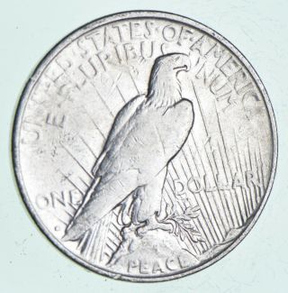 Early - 1922 - D - Peace Silver Dollar - 90 US Coin 455 2