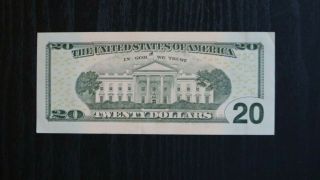 2013 $20 Star Notes,  2 Consecutive Crisp Bills Rare in runs of 320,  000 4