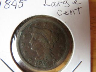 1845 Large Cent 3