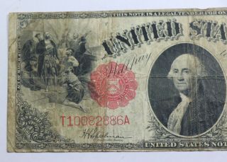 1917 United States Note $1 One Dollars FR 39 Speelman - White Horse Blanket 2