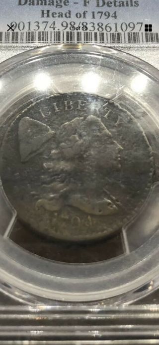 Pcgs 1794 Large Cent