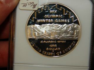 2002 - P Olympics Salt Lake City Commemorative Silver NGC - PF 69 ULTRA CAMEO 2