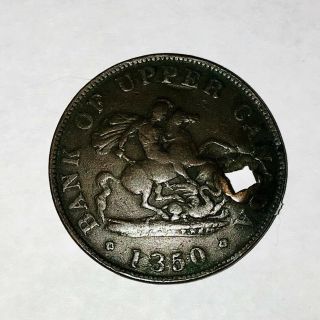 1850’s Bank Of Upper Canada Coins 3