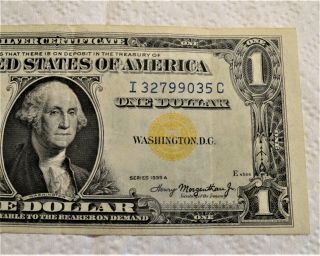 1935 A NORTH AFRICA SILVER CERTIFICATE GOOD LOOKING NOTE 2