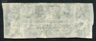 1850 $1 THE PISCATAQUA EXCHANGE BANK PORTSMOUTH,  NH OBSOLETE REMAINDER 2