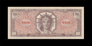 1965 Mpc United States $10 Series 641 ( (ef))