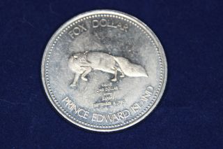 Prince Edward Island Greater Summerside Fox Dollar 1980