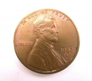 1982 D Small Date Copper 3.  1g Washington Lincoln Penny