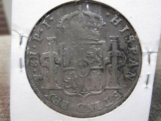 1808 8 REAL MEXICAN SILVER COIN (M2) 3