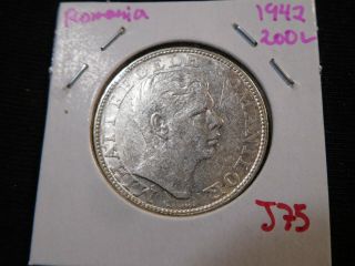 J75 Romania 1942 200 Lei