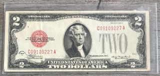 Series 1928 D $2 Two Dollar Legal Tender Note Fr - 1505 V11