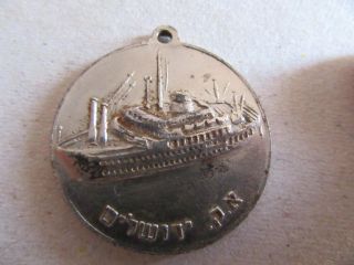 Shalom Was A Combined Ocean Liner/cruise Ship Built In 1964 Israel Medal Token